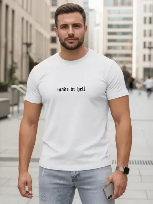 Herren-T-Shirt DSTREET NX5106R-WH WEIß