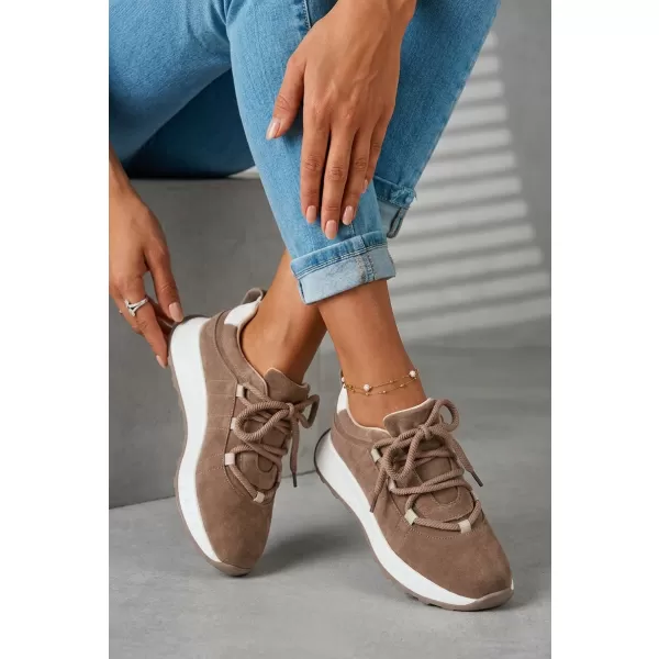  Damen-Sneaker EVENTO 26SP17-9777 BRAUN 