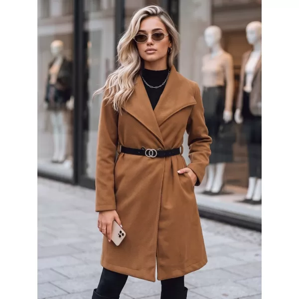  Damenmantel DSTREET NY0641 KARAMELL 