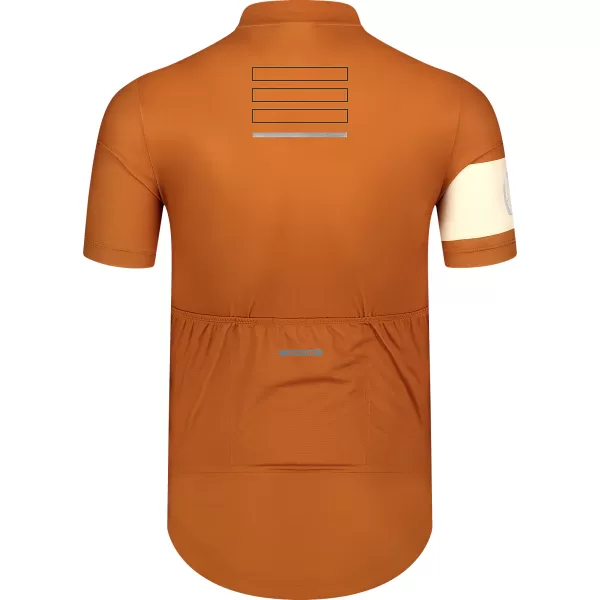  Herren-Radtrikot NORDBLANC CAMEL NBSMF8079 BRAUN 
