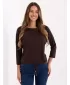 Damenbluse BASIC FEEL GOOD RV-BZ-4691.40P DUNKELBRAUN