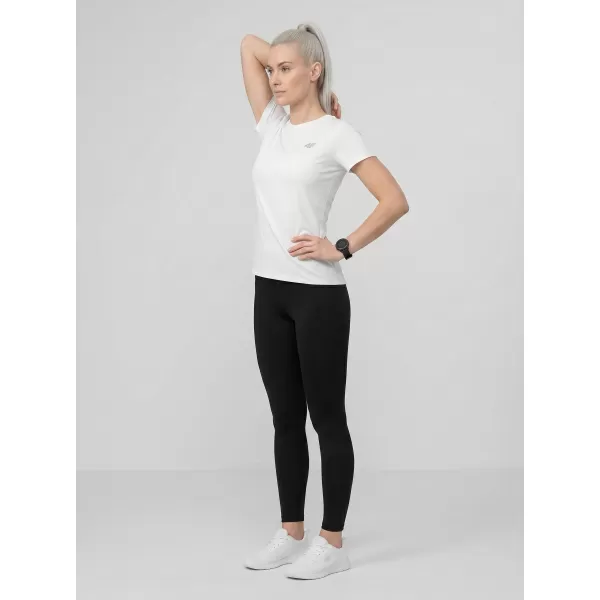  Damen-T-Shirt 4F WMM00TTSHF3306 WEIß 