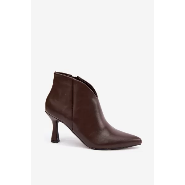  Damen-Stiefeletten BOTO D-218 BRAUN 