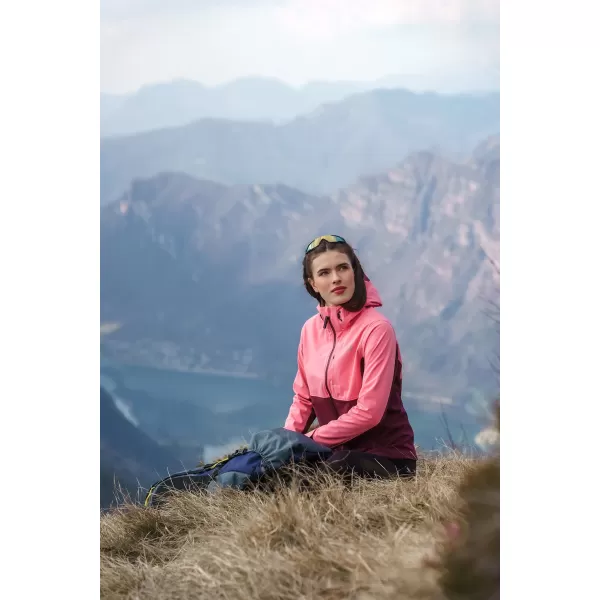  Softshelljacke für Damen NORDBLANC BLINK NBSSL8320 ROSA 