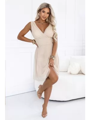 Damenkleid NUMOCO 541-5 BEIGE