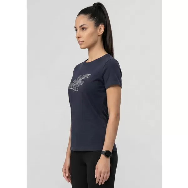  Damen-T-Shirt 4F WMM00TTSHF3309 GEWOHNHEITEN 