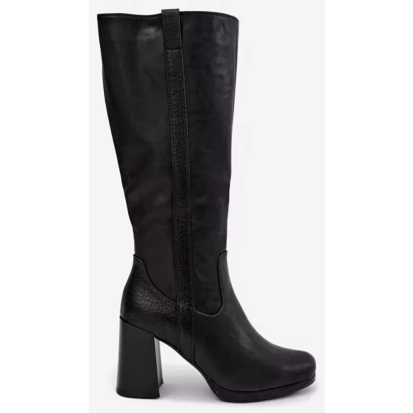  Damenstiefel BOTO FAF125B-6 SCHWARZ 