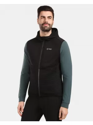 Herren-Softshellweste KILPI ENIA-M 1M0114KI SCHWARZ