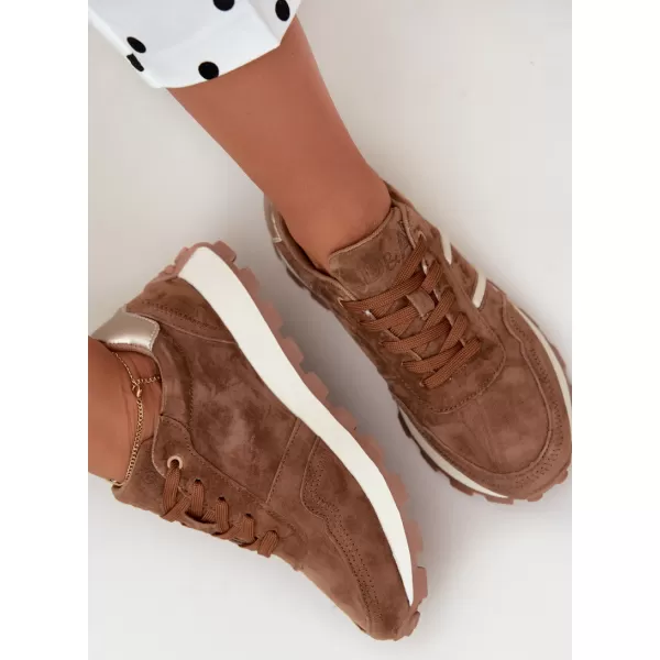  Damen-Sneaker D&A LR62-7101 BEIGE 