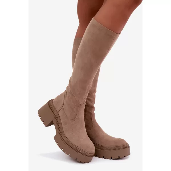  Damenstiefel BOTO 9671A-1 KHAKI 