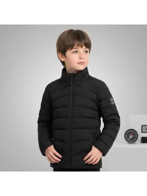 Ultraleichte Kinderjacke ALPINE PRO RETERO SCHWARZ