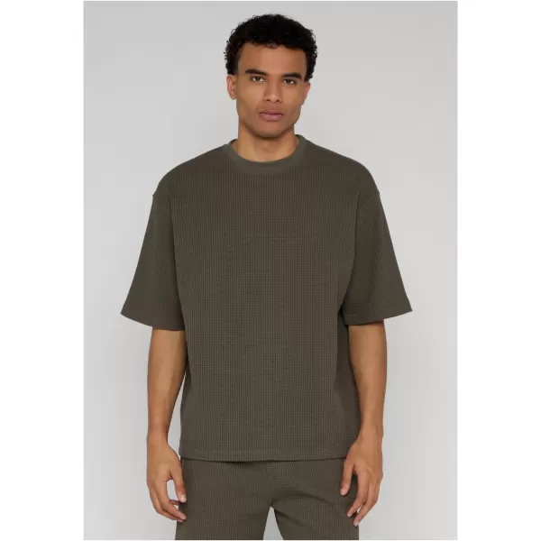  Herren-T-Shirt URBAN CLASSICS TB8205 BLASSES OLIV 