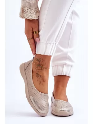 Ballerinas für Damen EVENTO 21PB32-3621 BEIGE