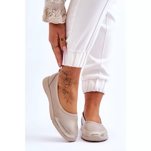  Ballerinas für Damen EVENTO 21PB32-3621 BEIGE 