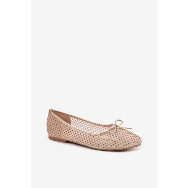  Ballerinas für Damen VINCEZA 62270 BEIGE 