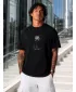 Herren-T-Shirt DSTREET NX1043R-BK-O SCHWARZ