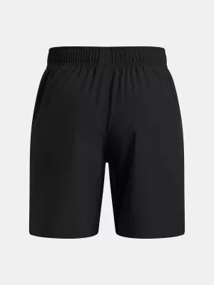 Shorts für Jungen UNDER ARMOUR UA B UNSTOPPABLE WOVEN SHORT 6009307-001 SCHWARZ