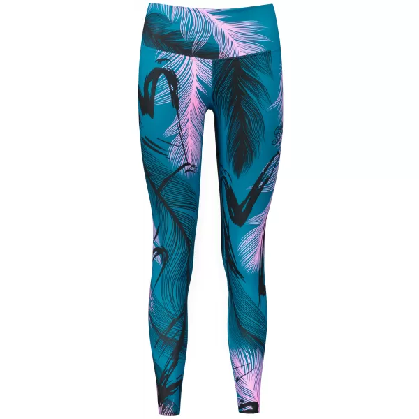  Lange Premium-Leggings für Damen (neue Größen) ALTISPORT VOJ/ALW001LEG05 PETROL/HELLROSA 