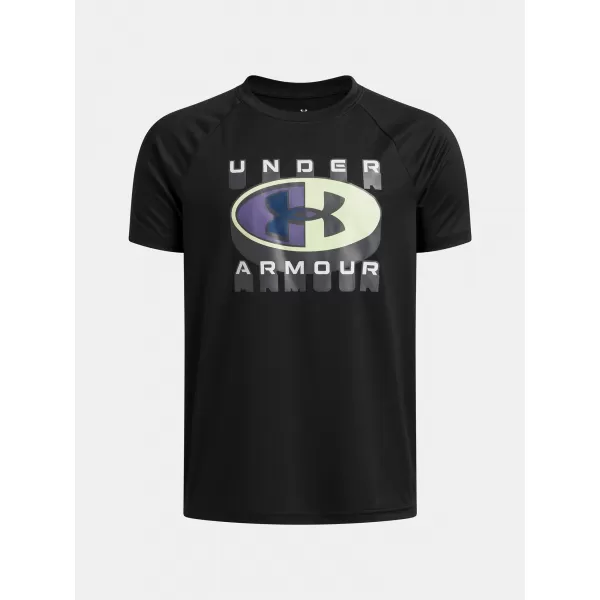  T-Shirt für Jungen UNDER ARMOUR B TECH GRAPHIC SS 6009615-001 SCHWARZ 