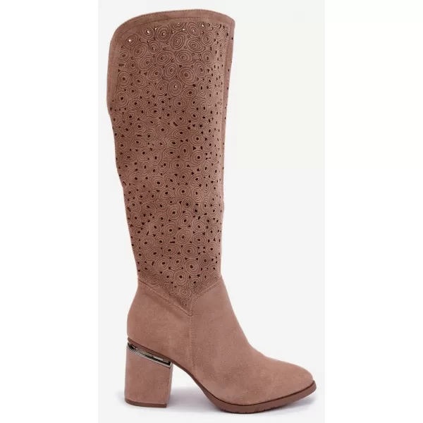  Damenstiefel S.BARSKI HY62-8122 BEIGE 
