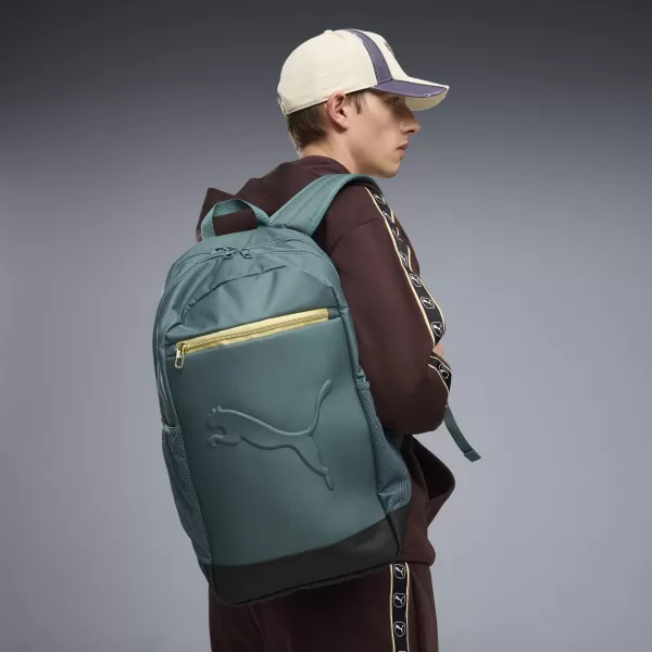  Rucksack PUMA BUZZ GOLD BACKPACK 09299901 KRÄUTERGARTEN/GOLD 