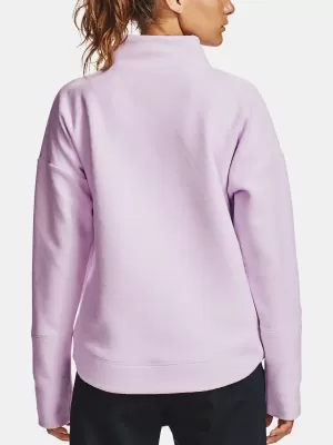 Damen-Sweatshirt UNDER ARMOUR RECOVER FLEECE WRAP NECK 1356347-570 LILA
