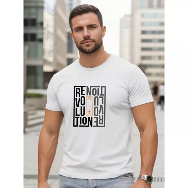  Herren-T-Shirt DSTREET NX0143R-WH WEIß 