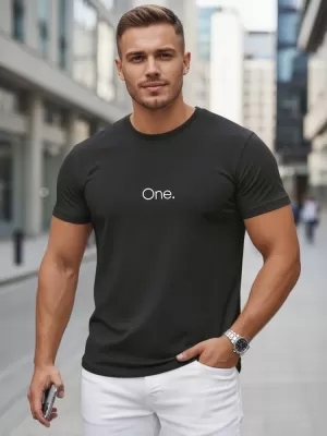 Herren-T-Shirt DSTREET NX5125R-BK SCHWARZ
