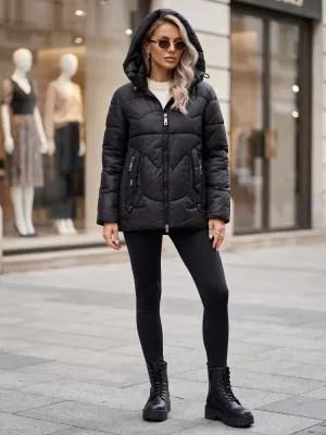 Damenjacke DSTREET TY5936 SCHWARZ