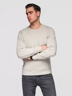 Herren-Sweatshirt OMBRE OM-SSBN-0271 HELLBEIGE