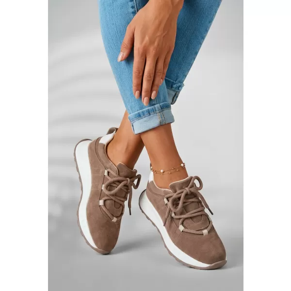  Damen-Sneaker EVENTO 26SP17-9777 BRAUN 