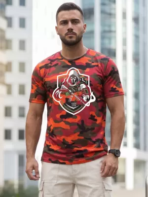 Herren-T-Shirt DSTREET NX2003R-OR-M ORANGE