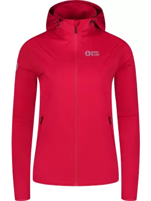 Softshelljacke für Damen NORDBLANC OUTLAND NBSSL8324 ROSA