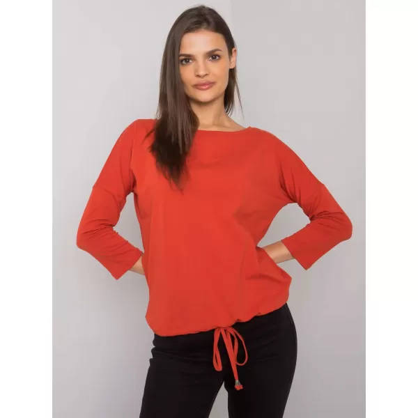  Damenbluse BASIC FEEL GOOD RV-BZ-4691.37P DUNKELORANGE 