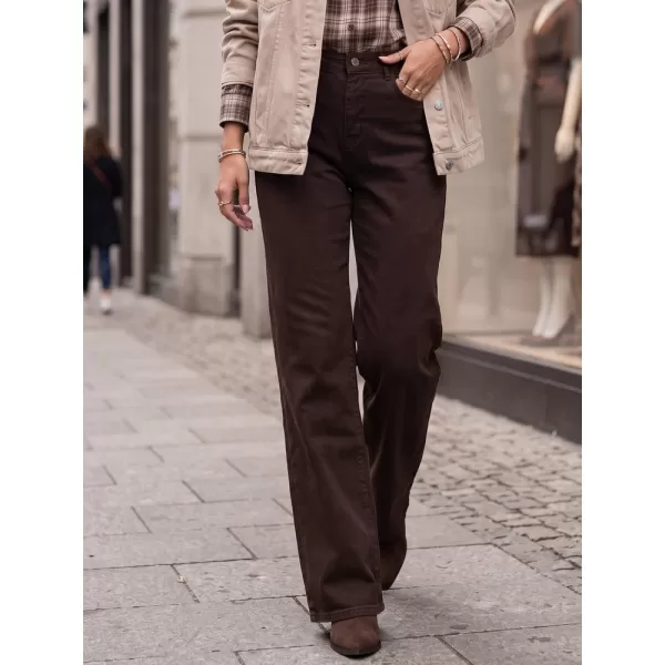  Damenhosen DSTREET UY3136 BRAUN 
