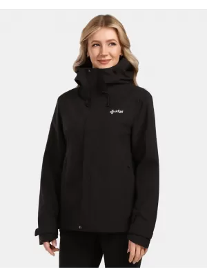 Damen-Hardshelljacke KILPI MONTANA-W 1L0102KI SCHWARZ