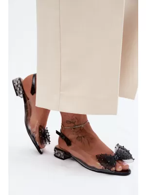Damensandalen D&A MR61-9001 SCHWARZ
