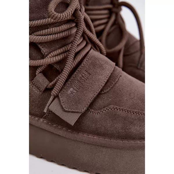  Damenschuhe BIG STAR SHOES UU274315 BRAUNE/BEIGE SCHATTEN 