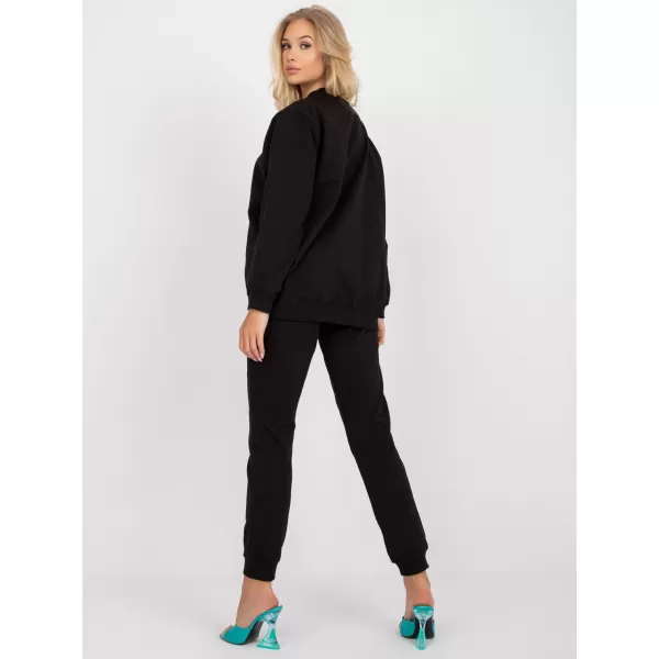  Damen-Sweatshirt BASIC FEEL GOOD AP-BL-A-R001 NOIR 