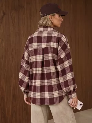 Damenjacke DSTREET TY6047 BURGUND