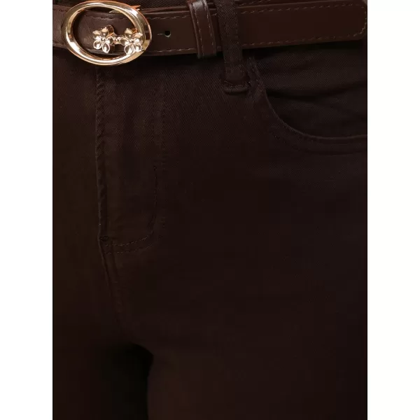  Damenhosen DSTREET UY3135 BRAUN 