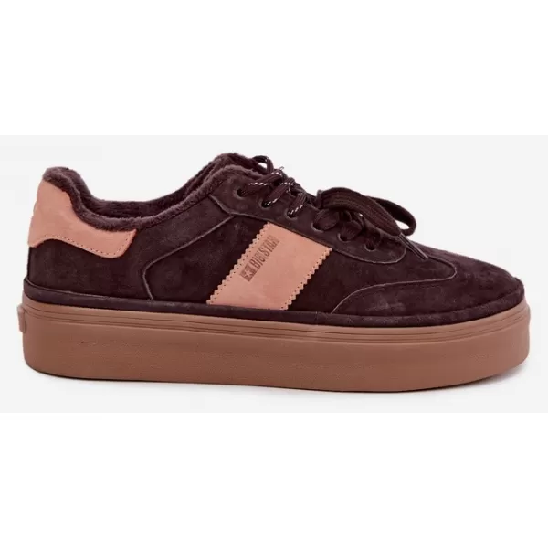 Damen-Sneaker BIG STAR SHOES UU274770 BRAUNE/BEIGE SCHATTEN 