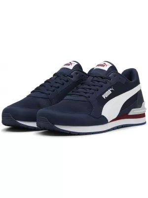 Stiefel PUMA ST RUNNER V4 MESH 39966602 CLUB NAVY/ CLUB NAVY/PUMA WHITE/TEAM REGAL RED/PLATINUM GREY