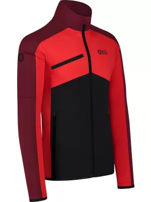 Powerfleece-Sweatshirt für Herren NORDBLANC CUSP NBSFM8334 ROT