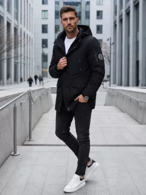 Herrenjacke DSTREET TX5105 SCHWARZ