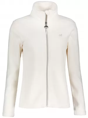 Fleece-Sweatshirt für Damen ALTISPORT ILKI WEIß
