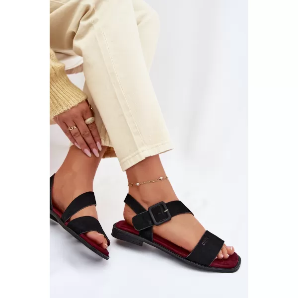  Damensandalen BIG STAR SHOES TT274490 SCHWARZ 