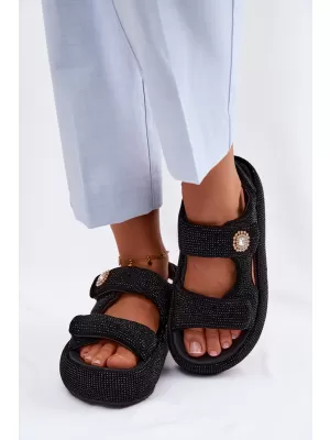 Damensandalen GOE TT2N4102 SCHWARZ