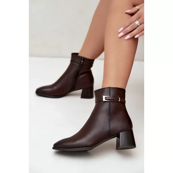  Damenschuhe SERGIO LEONE BT-34-S DUNKELBRAUN 