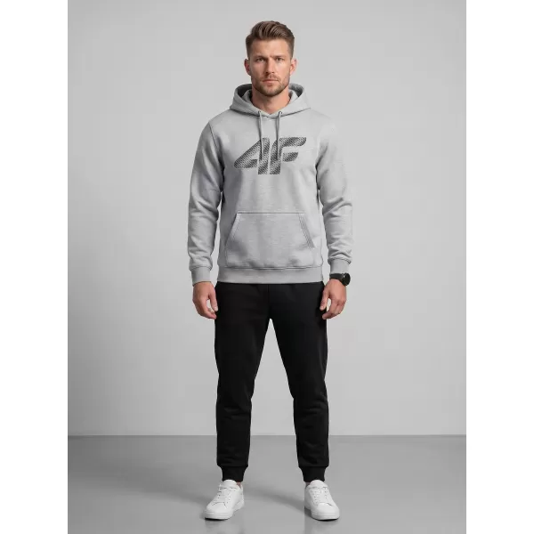  Herren-Sweatshirt 4F WMM00TSWSM2548 KALTE HELLGRAUE MELANGE 